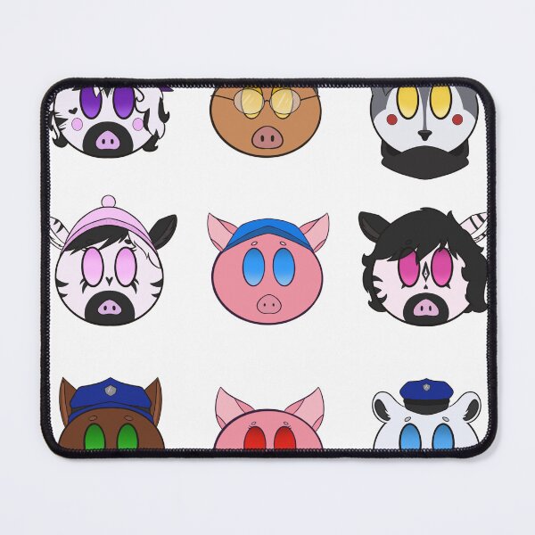 Item preview, Piggy, Zizzy, Ponny, Willow, Doggy, Zee, Zuzy designed and sold by SnowflakeWolfie.