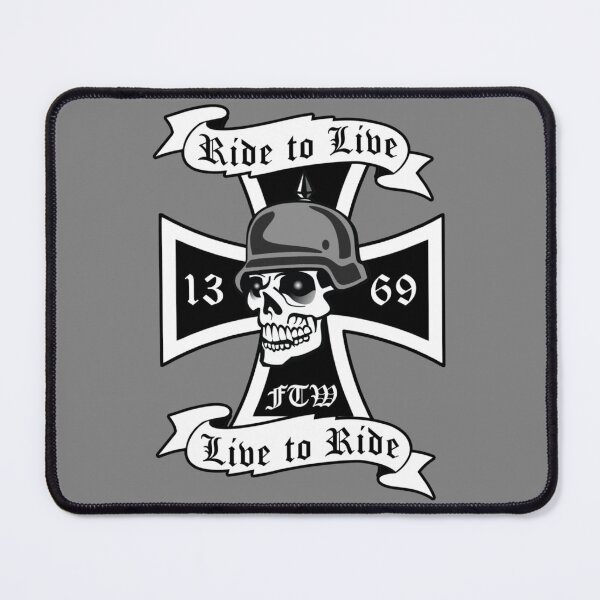 Item preview, Ride to Live Biker Logo designed and sold by smartla1.
