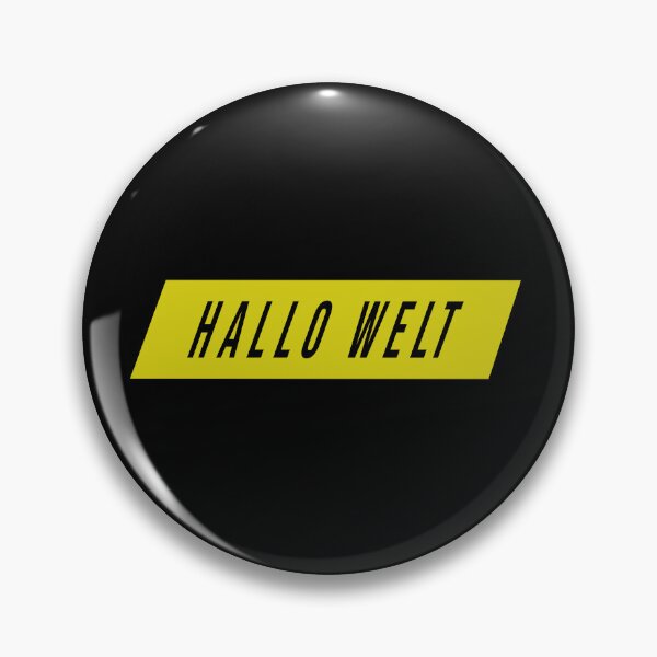 Item preview, Hallo Welt-Hello World-Python Code designed and sold by FridPix.