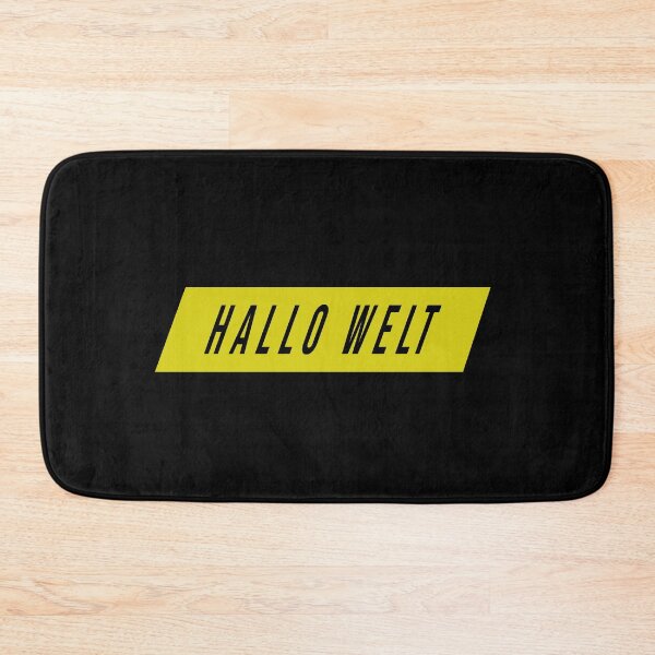 Item preview, Hallo Welt-Hello World-Python Code designed and sold by FridPix.