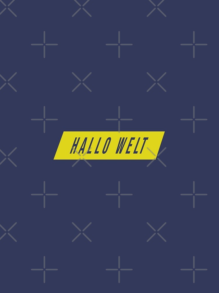Thumbnail 5 of 5, A-Line Dress, Hallo Welt-Hello World-Python Code designed and sold by FridPix.