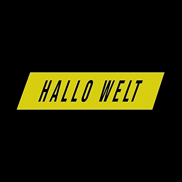 Artwork thumbnail, Hallo Welt-Hello World-Python Code by FridPix