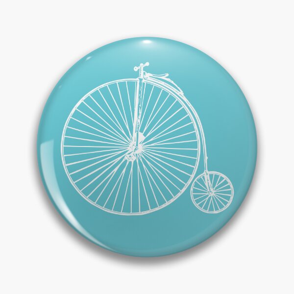 Item preview, White Penny-farthing | BG Light Blue designed and sold by Oliveirallan.