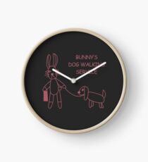 Bunny's Dog Walking Service (Buffy/Willow) Clock