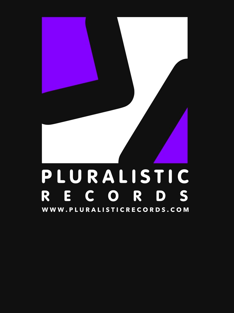 Thumbnail 4 of 4, Premium T-Shirt, PLR PURPLE SLICE WHITE designed and sold by PLRecords.