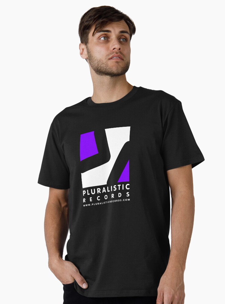 Thumbnail 1 of 4, Premium T-Shirt, PLR PURPLE SLICE WHITE designed and sold by PLRecords.