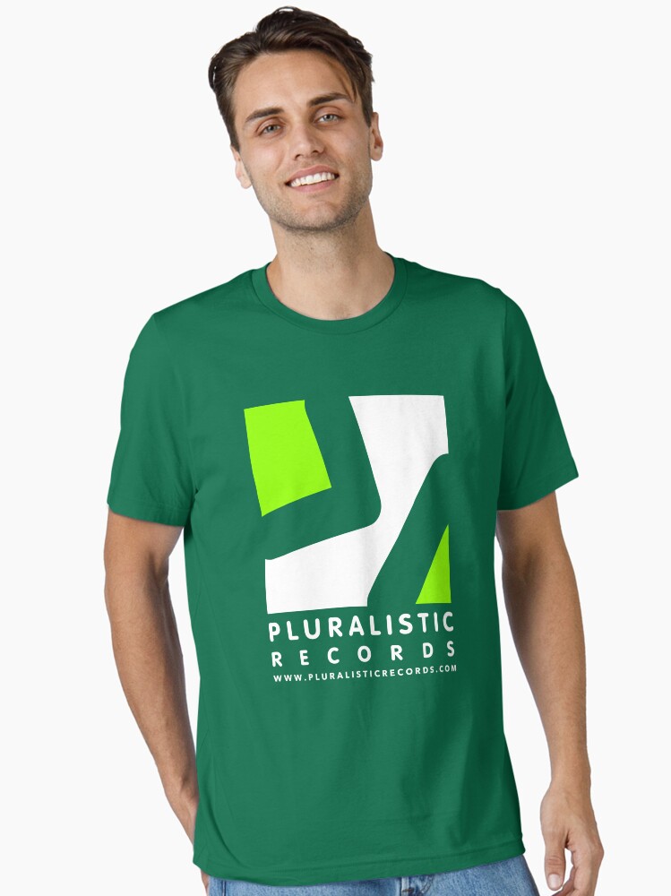 Thumbnail 2 of 7, Essential T-Shirt, PLR LIME SLICE WHITE designed and sold by PLRecords.