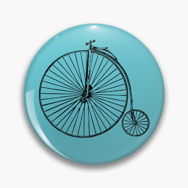 Item preview, Black Penny-farthing | BG Light Blue designed and sold by Oliveirallan.