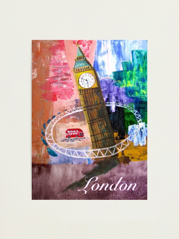 Alternate view of London Photographic Print