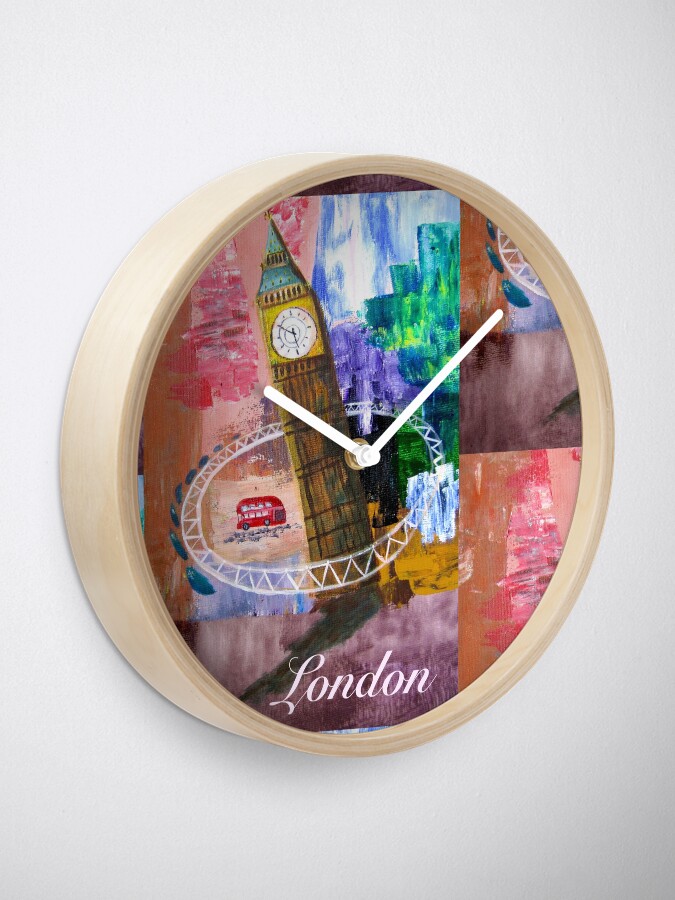 Alternate view of London Clock