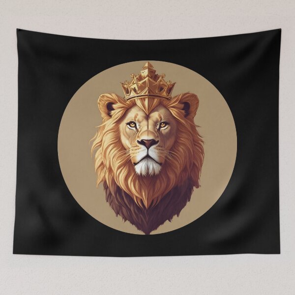 Item preview, Regal Lion with Crown 3 designed and sold by smARTwork.