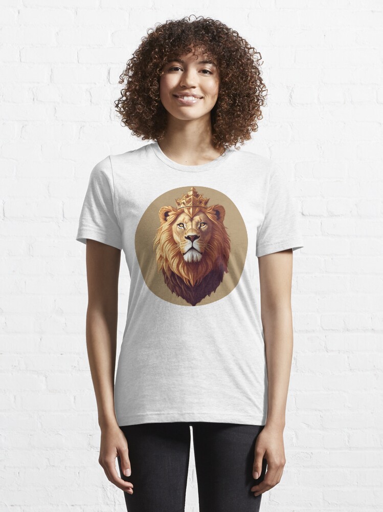 lion t shirt womens