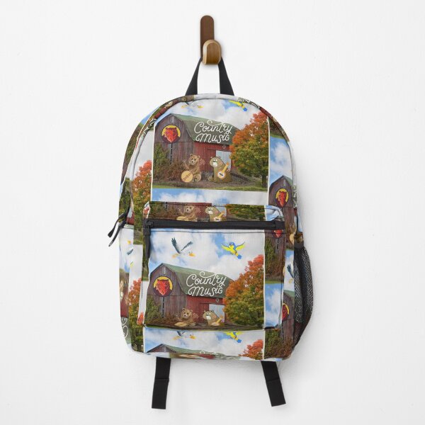 Item preview, banjo bear playing country bluegrass music designed and sold by LGMmugsdesign.