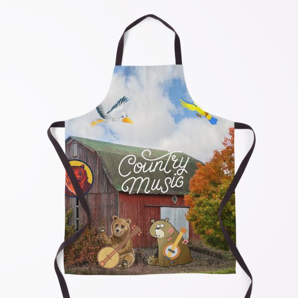 Item preview, banjo bear playing country bluegrass music designed and sold by LGMmugsdesign.