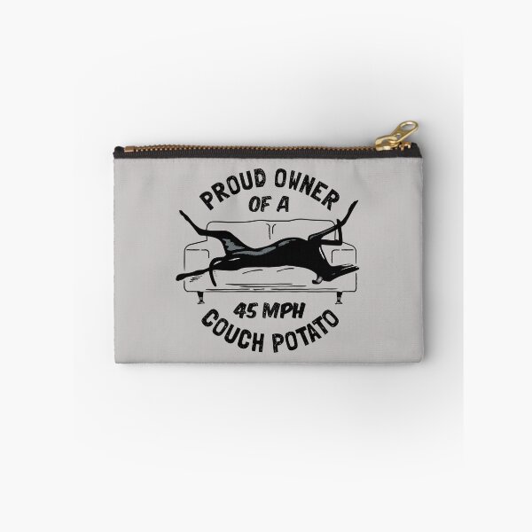 Item preview, Proud Owner of a 45MPH Couch Potato - Funny Greyhound Gift designed and sold by propellerhead.