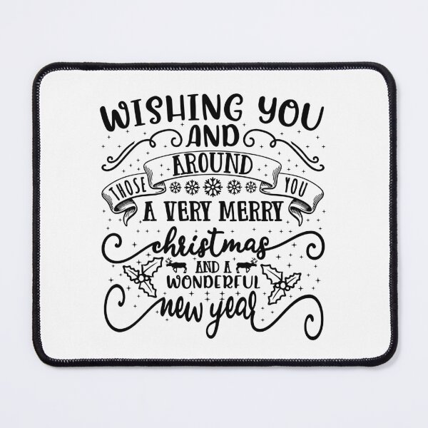Item preview, Wishing you and around a very meryss merch designed and sold by Wellas.