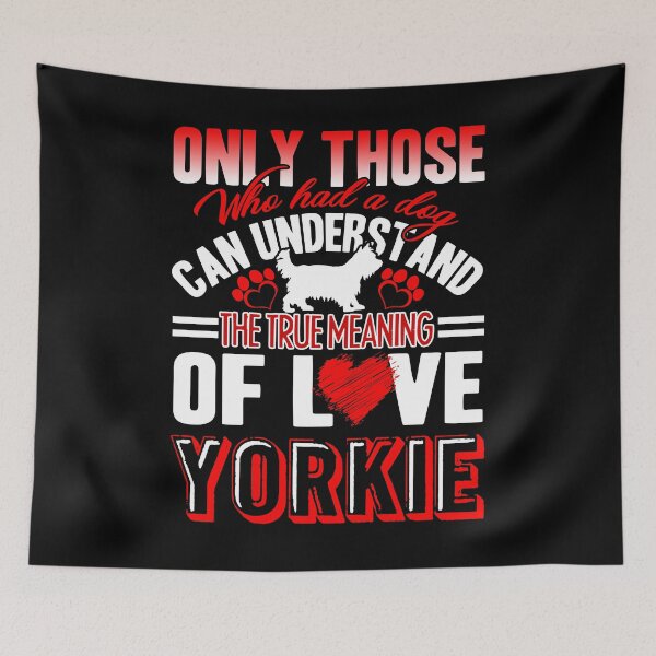 Item preview, Yorkie - I Love Yorkie designed and sold by UnknownArtistt.