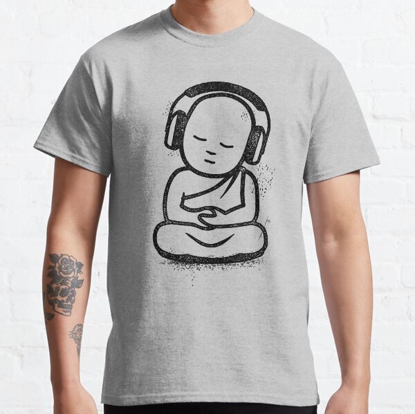Item preview, Buddha Headphones - Buddhist Monk DJ designed and sold by propellerhead.