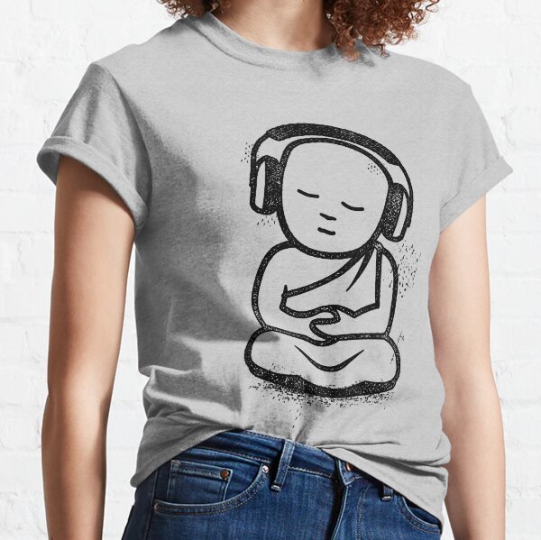 Item preview, Buddha Headphones - Buddhist Monk DJ designed and sold by propellerhead.