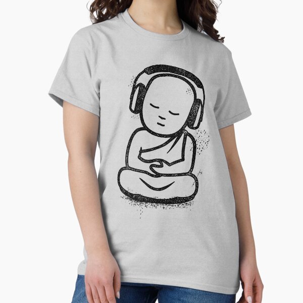 Item preview, Buddha Headphones - Buddhist Monk DJ designed and sold by propellerhead.