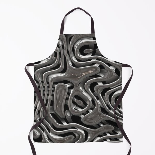 Item preview, Melted Metal Chrome Pattern designed and sold by noiramcreates.