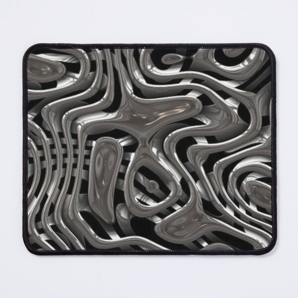 Item preview, Melted Metal Chrome Pattern designed and sold by noiramcreates.