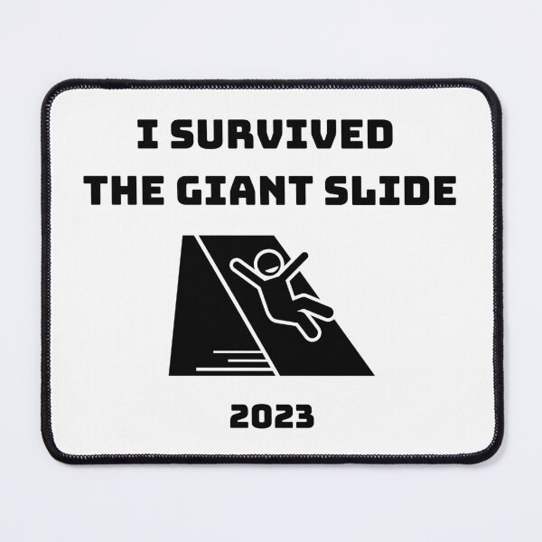 Item preview, I Survived the Giant Slide | Steel Monsters | Staple Slides designed and sold by KonnichiwaStore.