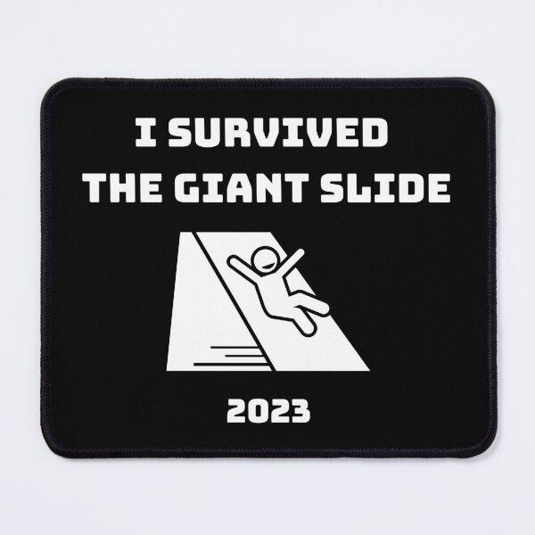 Item preview, I Survived the Giant Slide | Steel Monsters | Staple Slides designed and sold by KonnichiwaStore.
