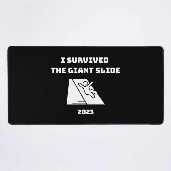 Item preview, I Survived the Giant Slide | Steel Monsters | Staple Slides designed and sold by KonnichiwaStore.