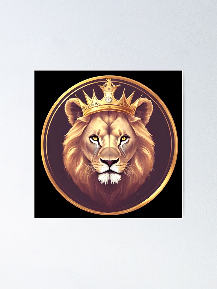 Regal Lion with Crown 15