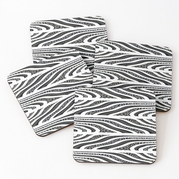 Item preview, Black and White Wood Grain designed and sold by BeJolley.