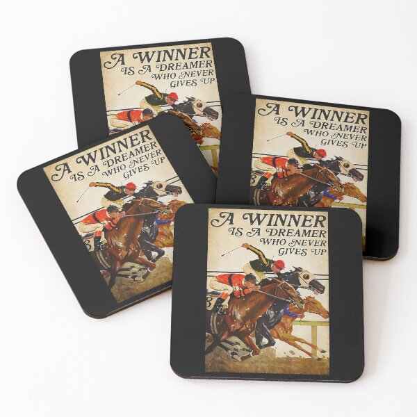 Item preview, Horse Rider A Winner Never Gives Up horse lover designed and sold by SameeraDammeyer.