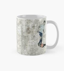 Vintage Fußball-Zeichnung Tasse