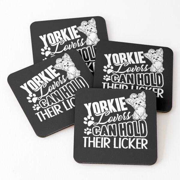 Item preview, Yorkie - Yorkie Lovers Hold Licker designed and sold by UnknownArtistt.