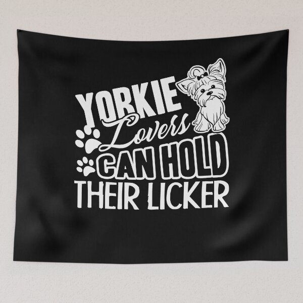 Item preview, Yorkie - Yorkie Lovers Hold Licker designed and sold by UnknownArtistt.