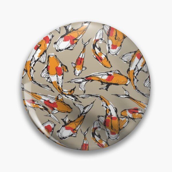Item preview, Koi Fish Art Design designed and sold by noiramcreates.