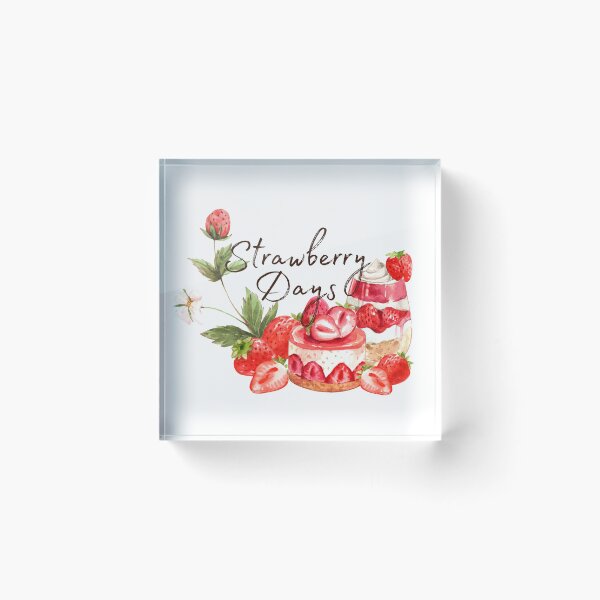 Item preview, Strawberry Days designed and sold by Usagi-Kun.