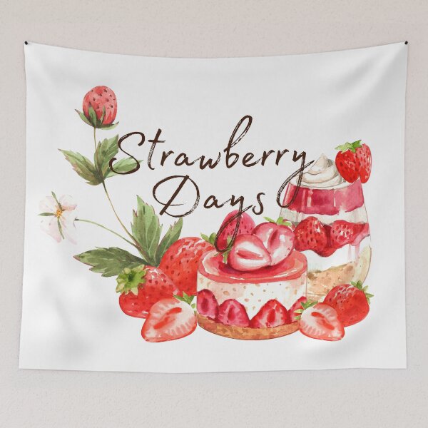Item preview, Strawberry Days designed and sold by Usagi-Kun.
