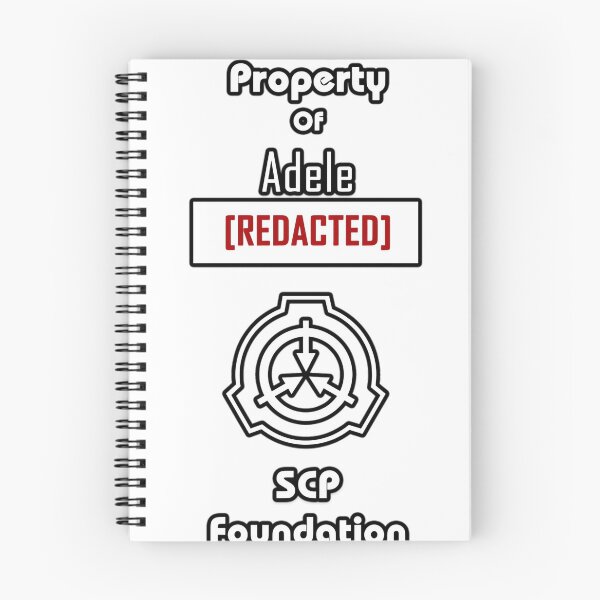 Item preview, Property of Adele [REDACTED] SCP Foundation  designed and sold by jemricthullai.