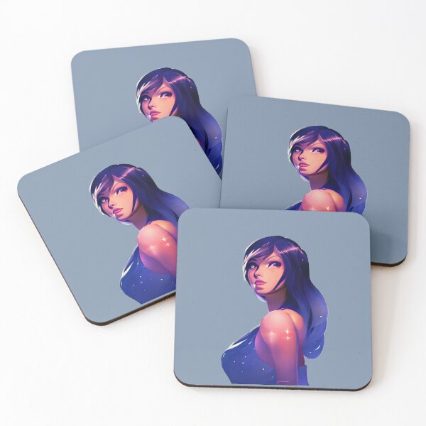 Item preview, Blue Girl Portrait designed and sold by Chubuter.