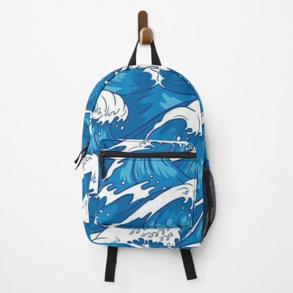 Item preview, Waves Japanese Art Pattern designed and sold by noiramcreates.