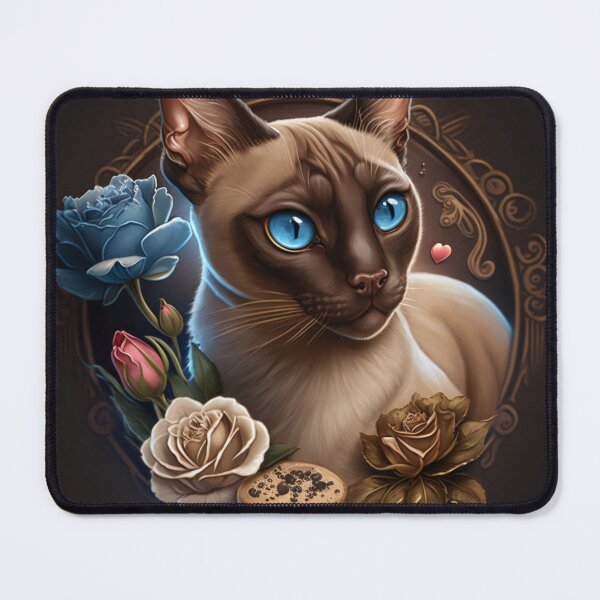 Item preview, Siamese Portrait designed and sold by Nocturne  Paws.