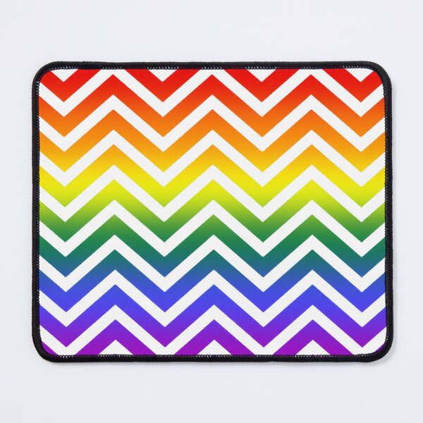 Item preview, White and Rainbow Zigzags designed and sold by BeJolley.