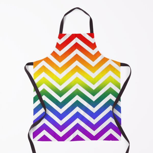 Item preview, White and Rainbow Zigzags designed and sold by BeJolley.