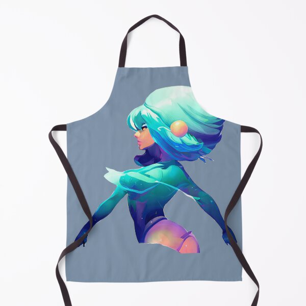 Item preview, Futuristic Blue Girl designed and sold by Chubuter.
