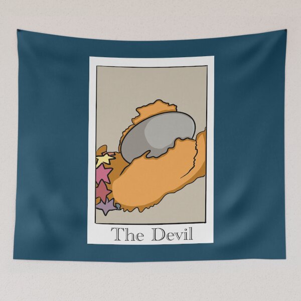 Item preview, The Devil Card designed and sold by StewartKirlin.