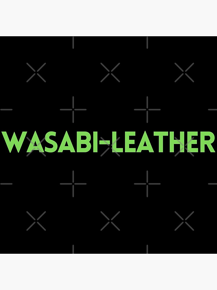 Wasabi Leather Bra Top