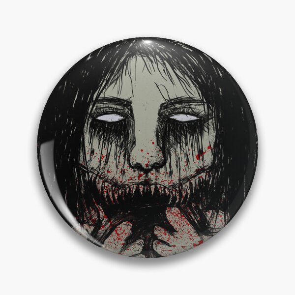 Item preview, Slit mouthed dark art (colored) version designed and sold by deathanarchy.