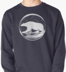 bear in a sphere Pullover Sweatshirt