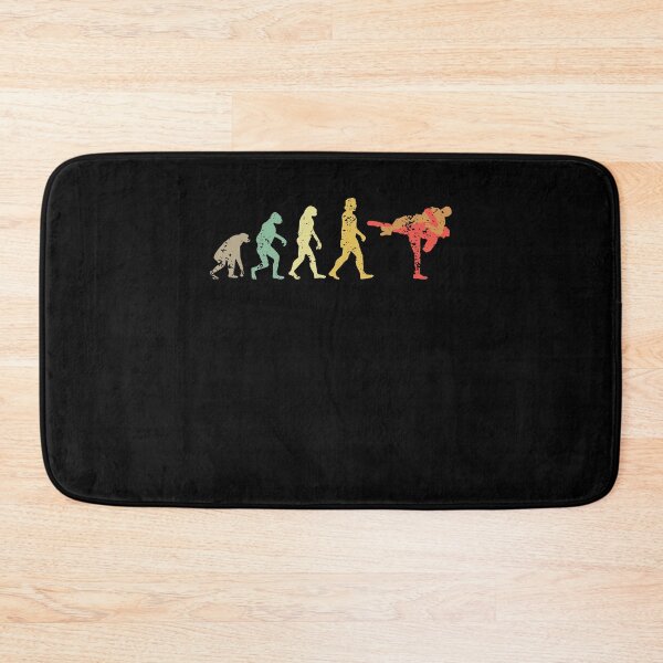 Item preview, Vintage Sambo Human Evolution Russian Wrestler Sambo Fighter designed and sold by StrongShirts.